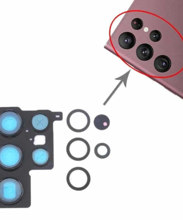 غطاء الكاميرا الخلفية جالكسي اس 22 الترا Galaxy S22 Ultra