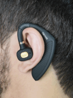 ⁦سماعة TIKNAL مفردة بتصميم مريح مع منفذ شحن Type-C⁩ - الصورة ⁦2⁩